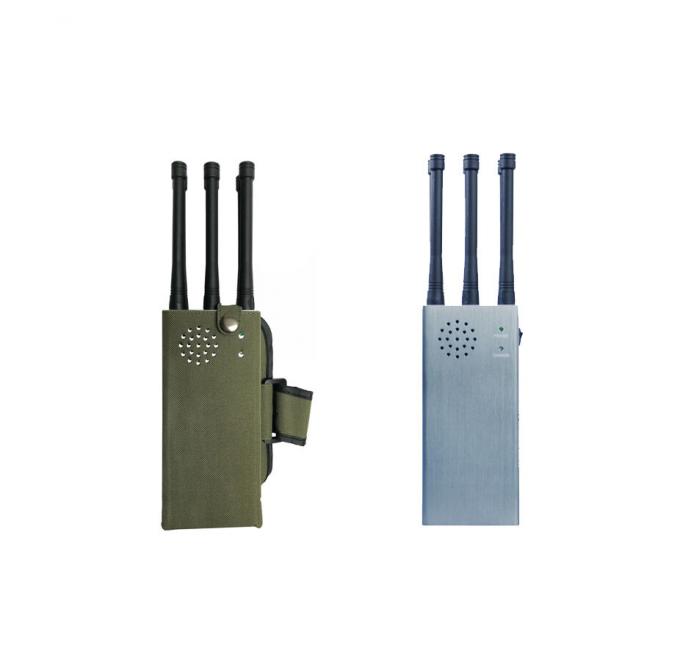Mobiele telefoonsignal jammer 4G jammer / GPS jammer L1- L5/ Lojack/ 6 banden met auto-oplader 7W 0