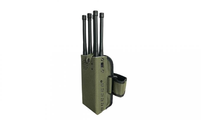 Mobiele telefoonsignal jammer 4G jammer / GPS jammer L1- L5/ Lojack/ 6 banden met auto-oplader 7W 1